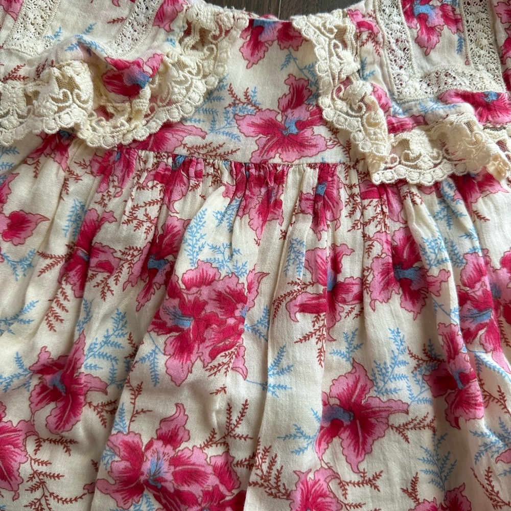 Louis Misha floral dress 24month - Picture 2 of 5